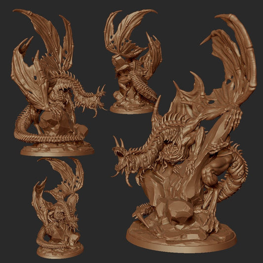 Abominación Draconica - Kragdul Lord de la Pestilencia - Dragón