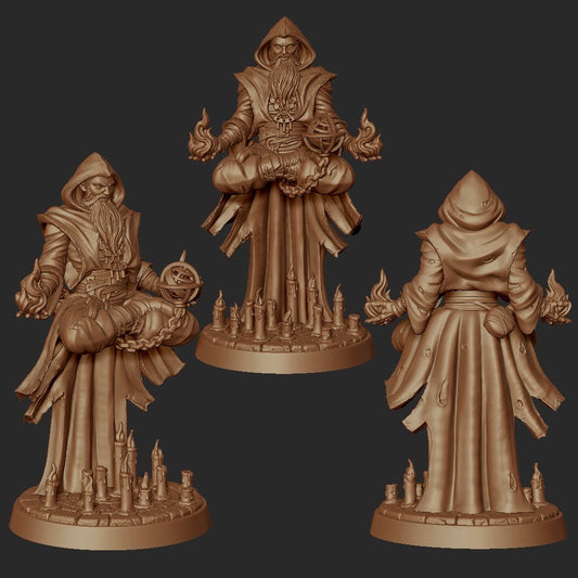 Mago Humano Meditando