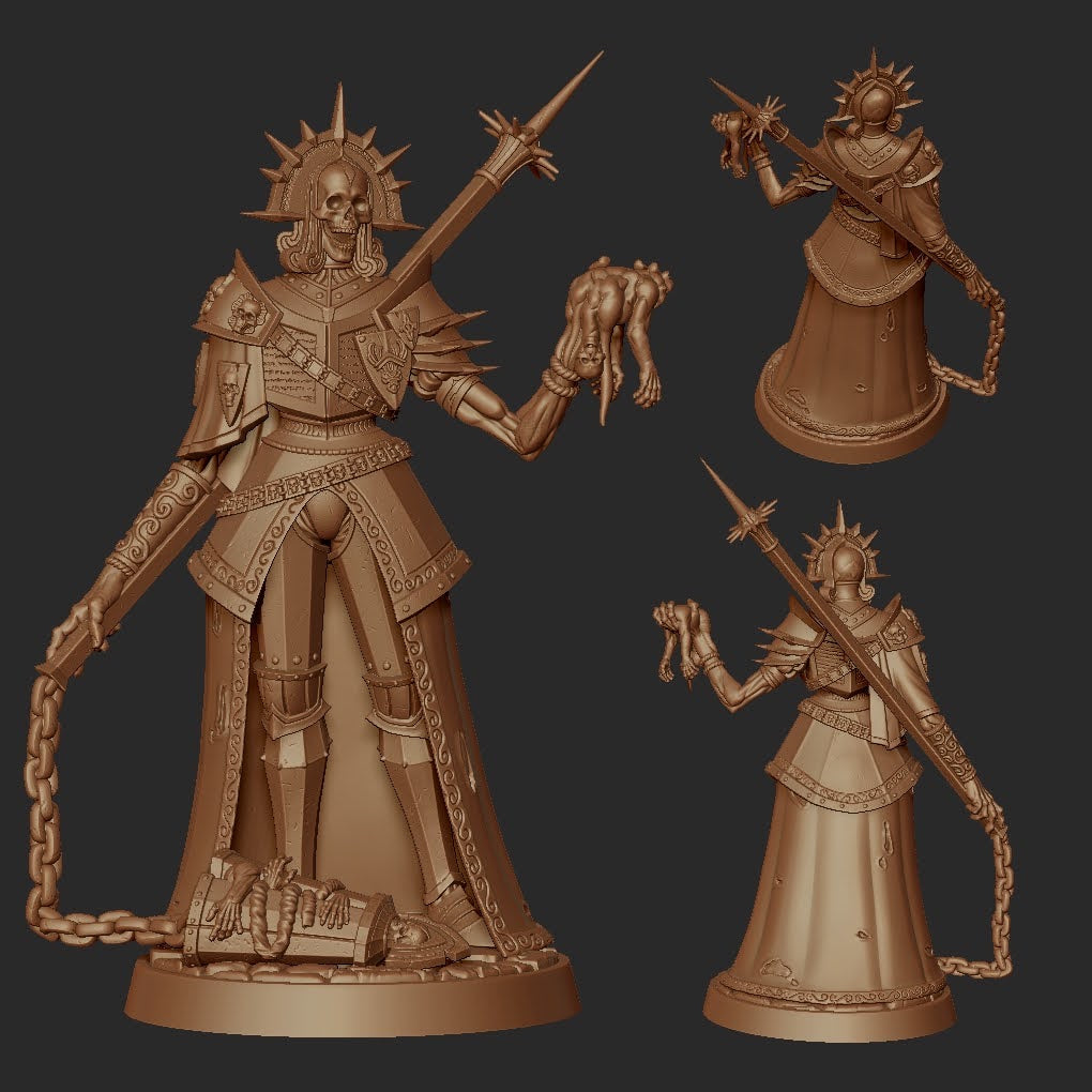 Alquimista Guerrero - Penitente Esqueleto