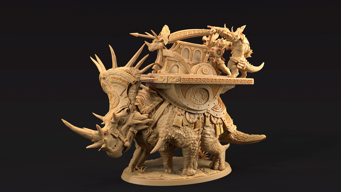 Brutaceratops - Triceratops con Ballesta