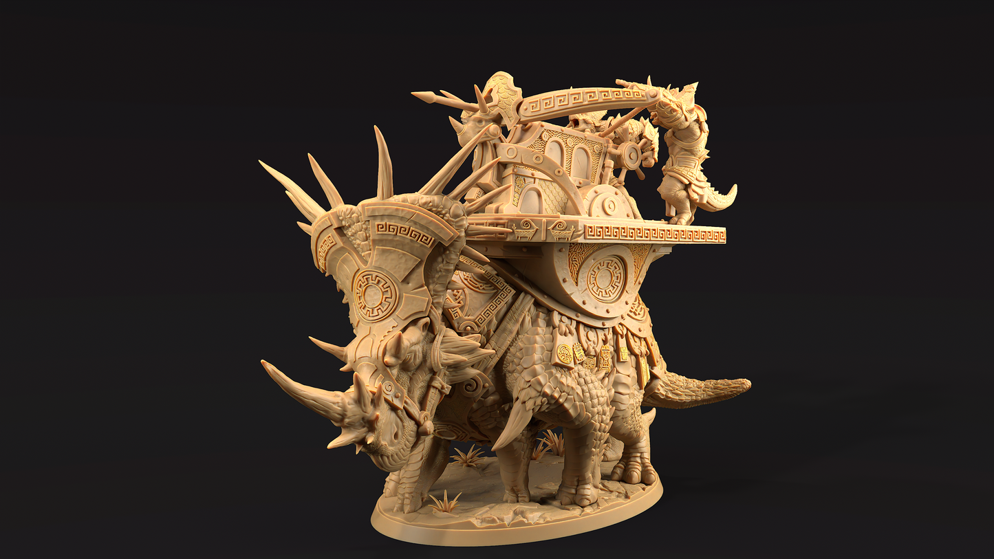 Brutaceratops - Triceratops con Ballesta
