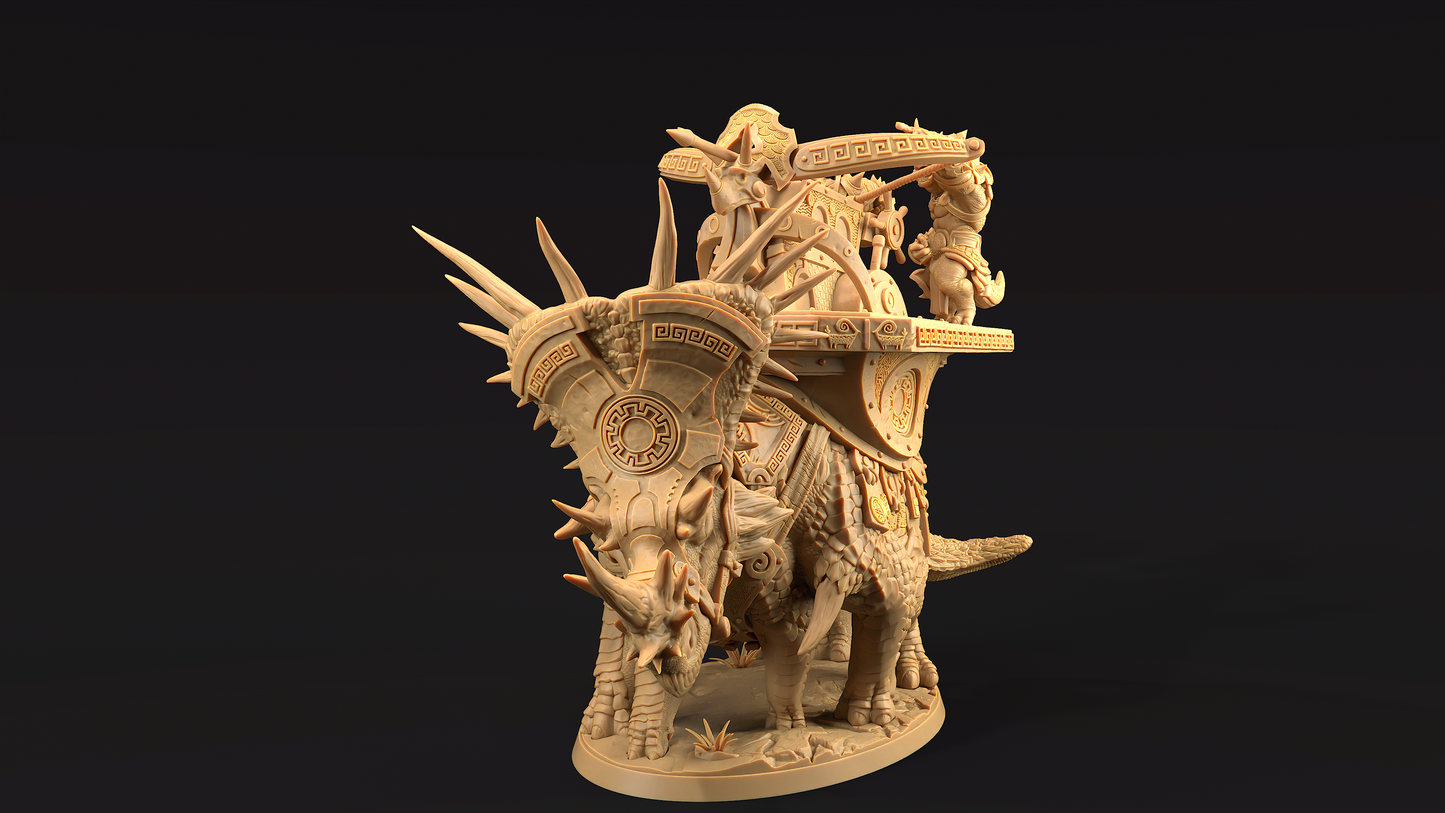 Brutaceratops - Triceratops con Ballesta