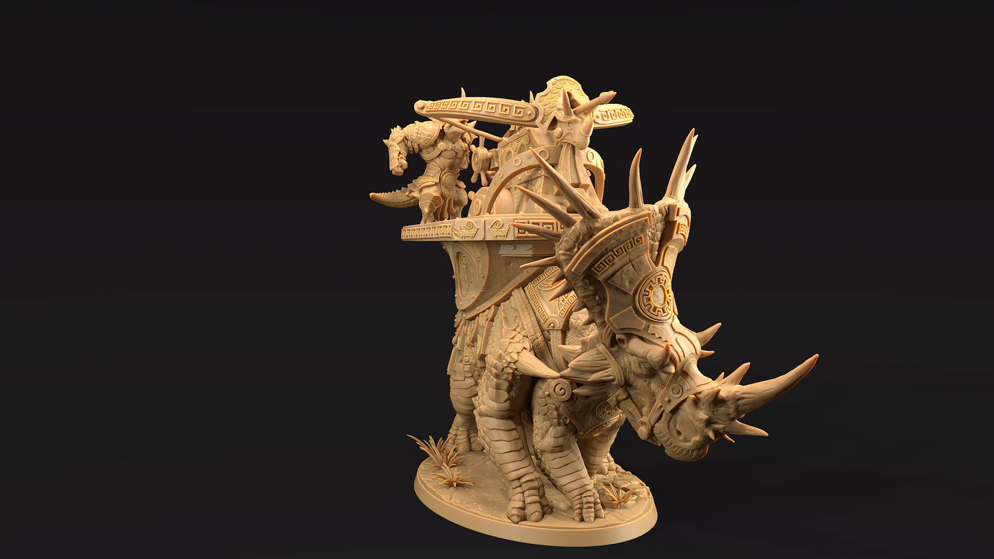 Brutaceratops - Triceratops con Ballesta