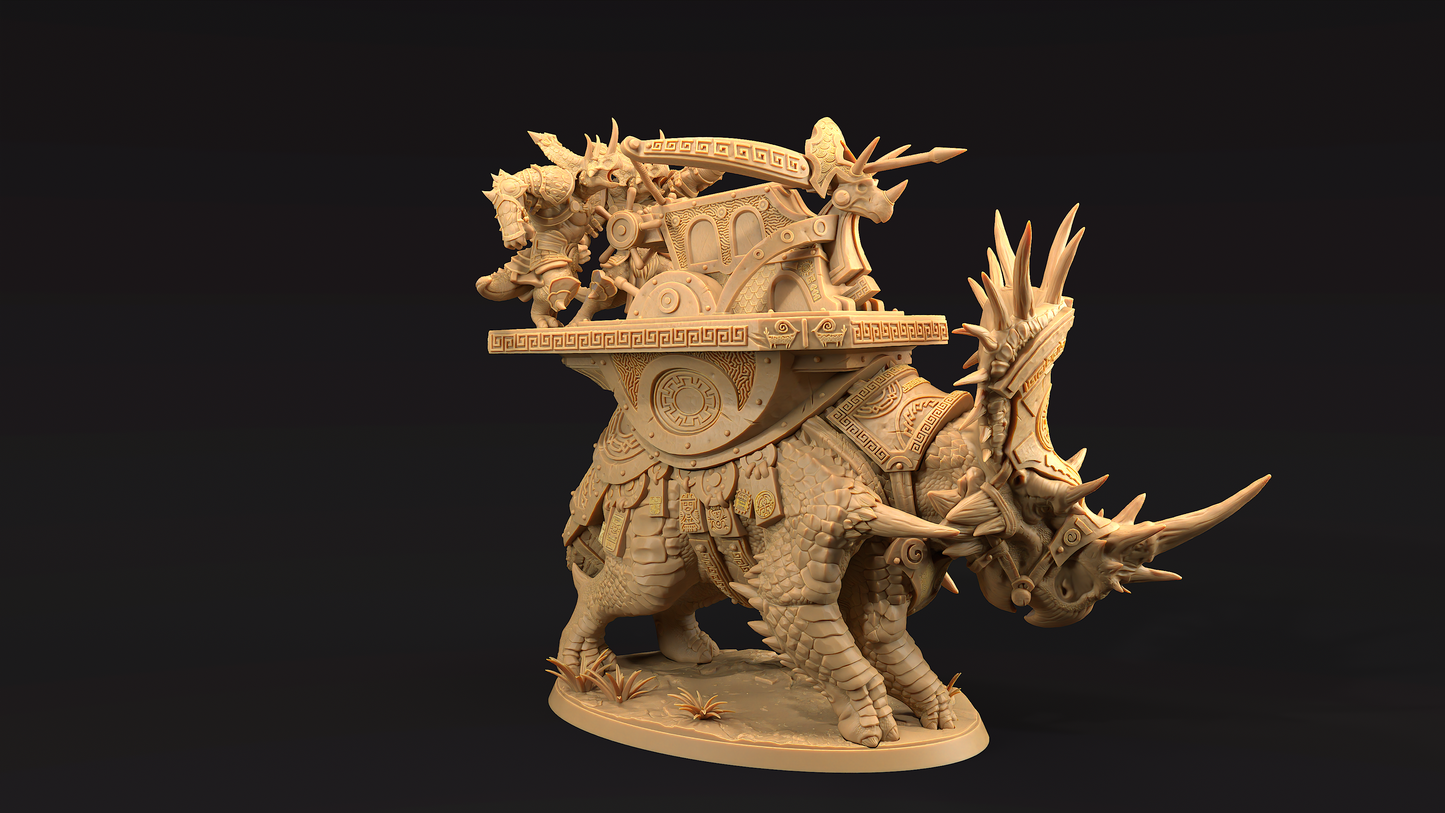 Brutaceratops - Triceratops con Ballesta