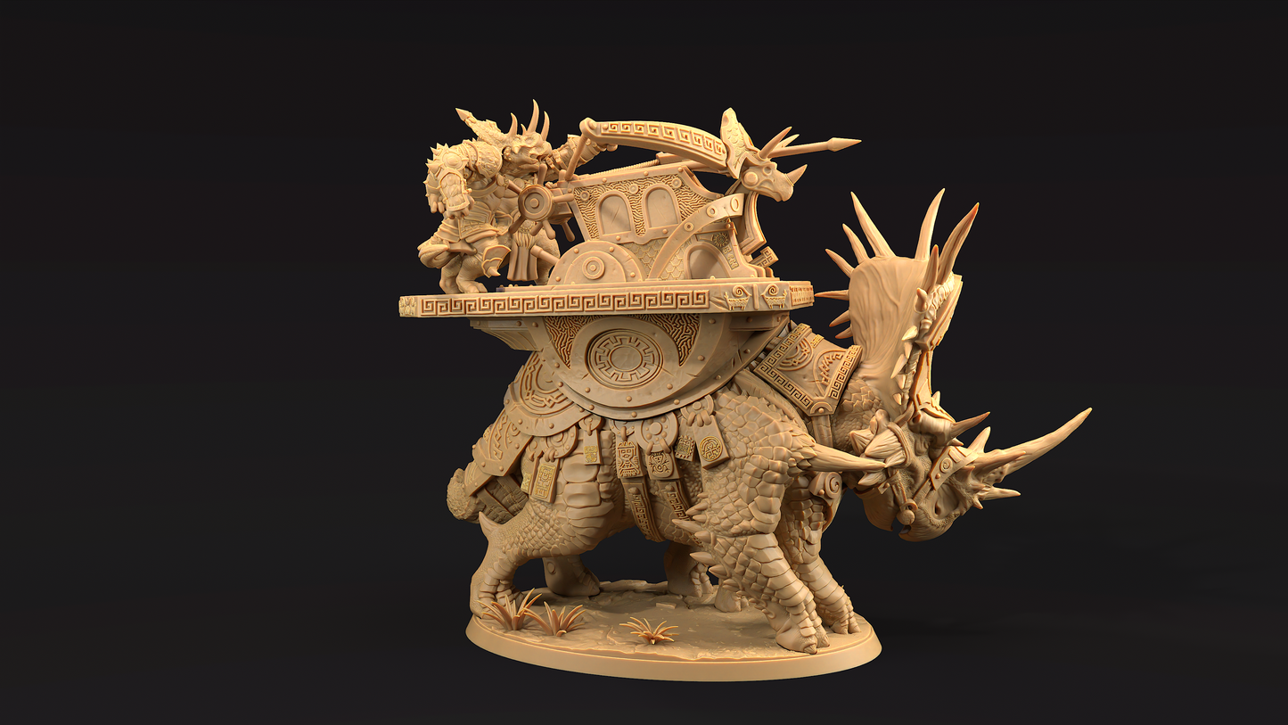 Brutaceratops - Triceratops con Ballesta