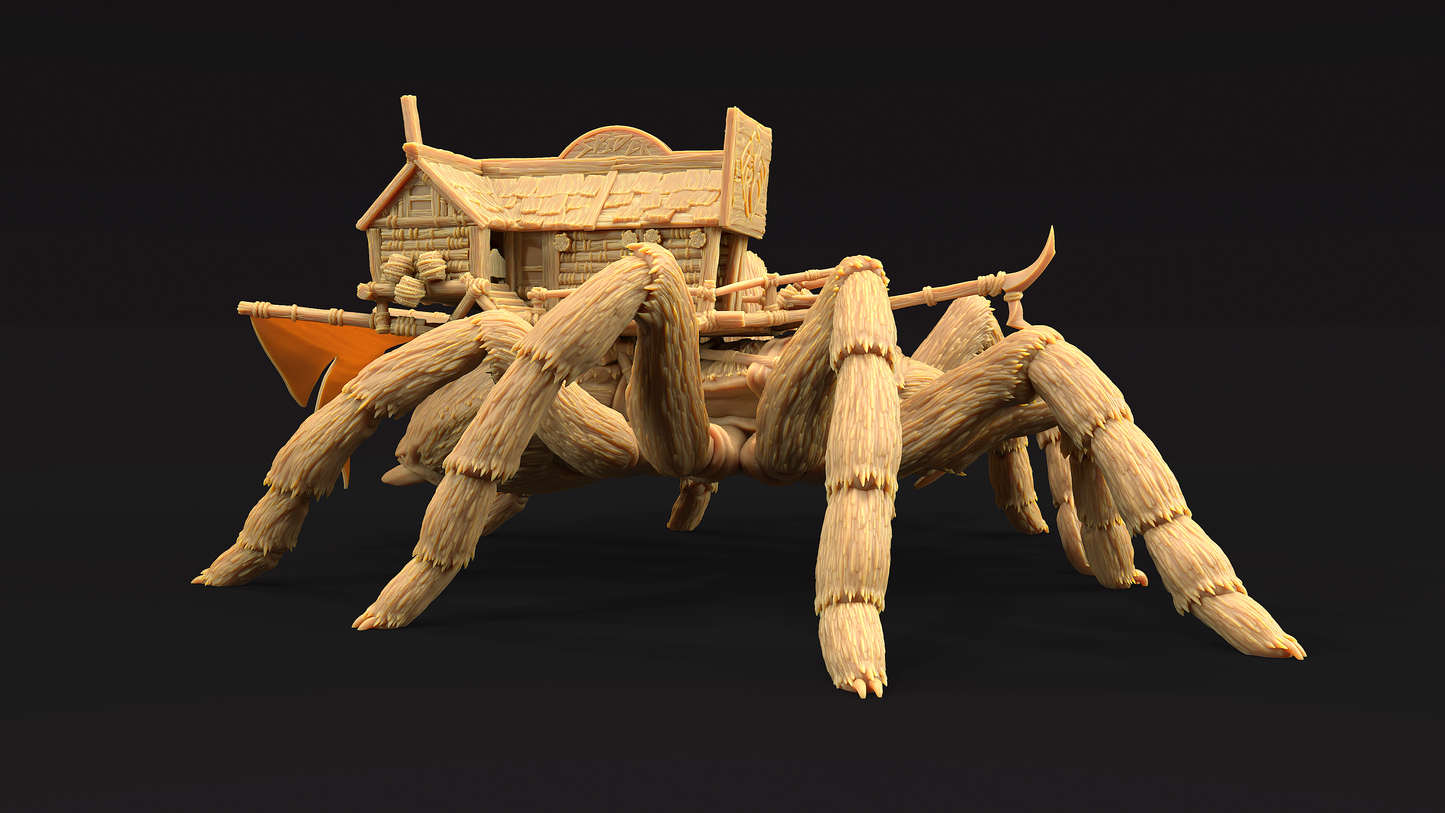 Tarantula Colosal con Edificio
