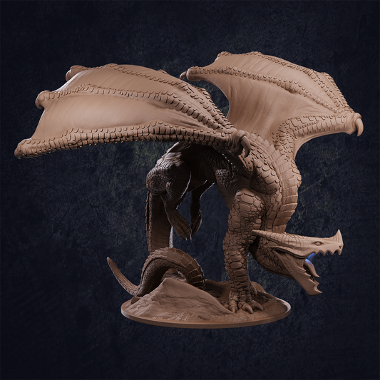 Dragón Volcanico de escana dura - Hard scale Dragon