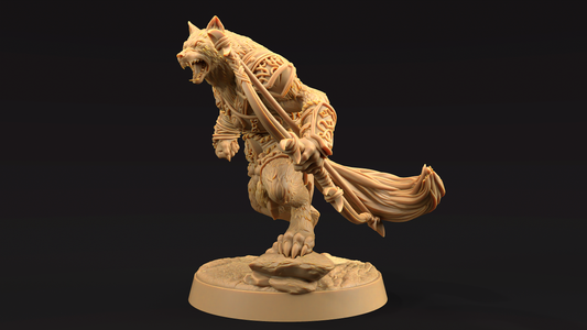 Arquero Cazador Lobo 1