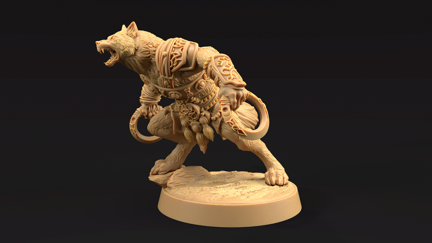 Cazador Lobo con Chakram 4