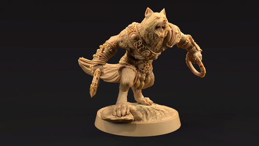 Cazador Lobo con Chakram 4