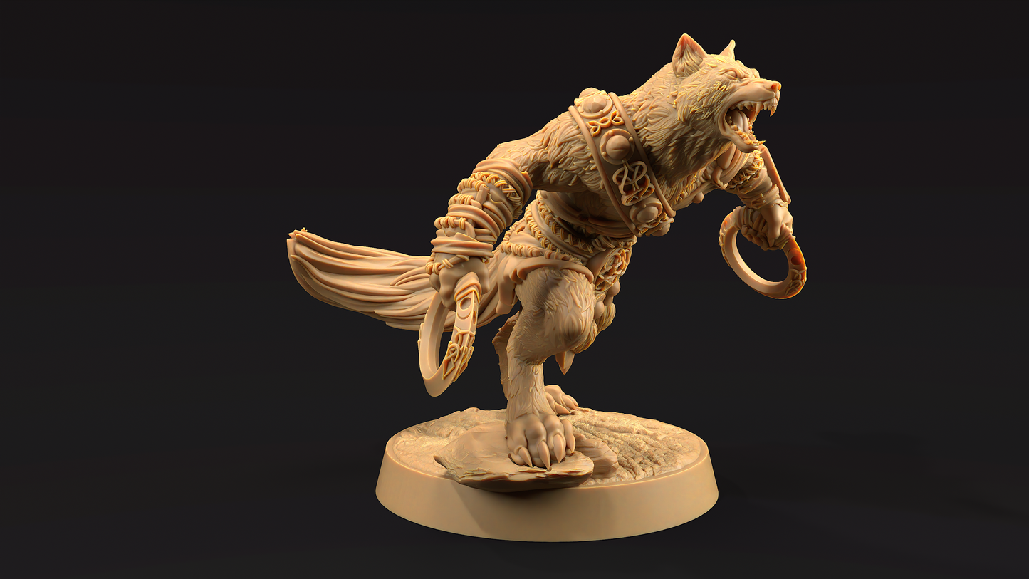 Cazador Lobo con Chakram 4