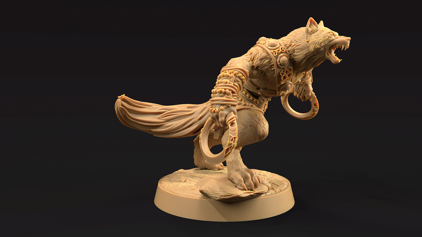 Cazador Lobo con Chakram 4