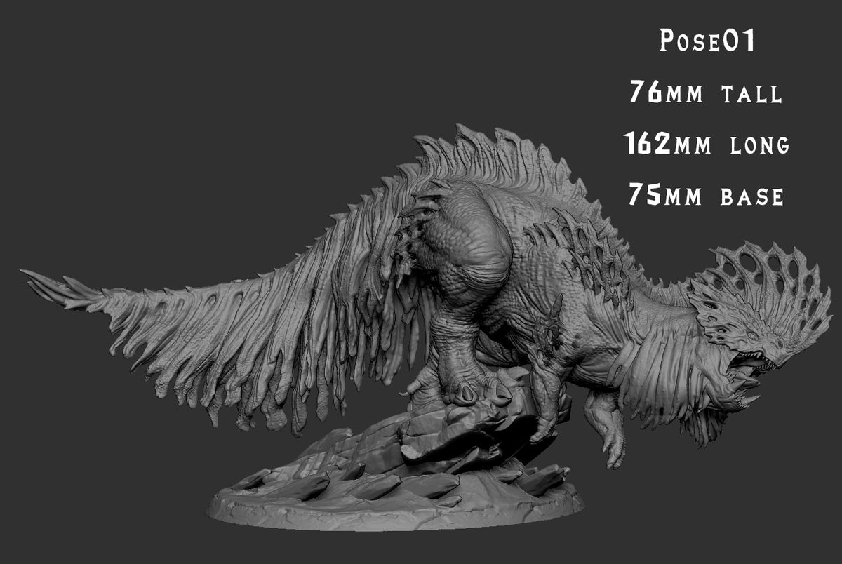 Quematrice Pose 1 - Rex