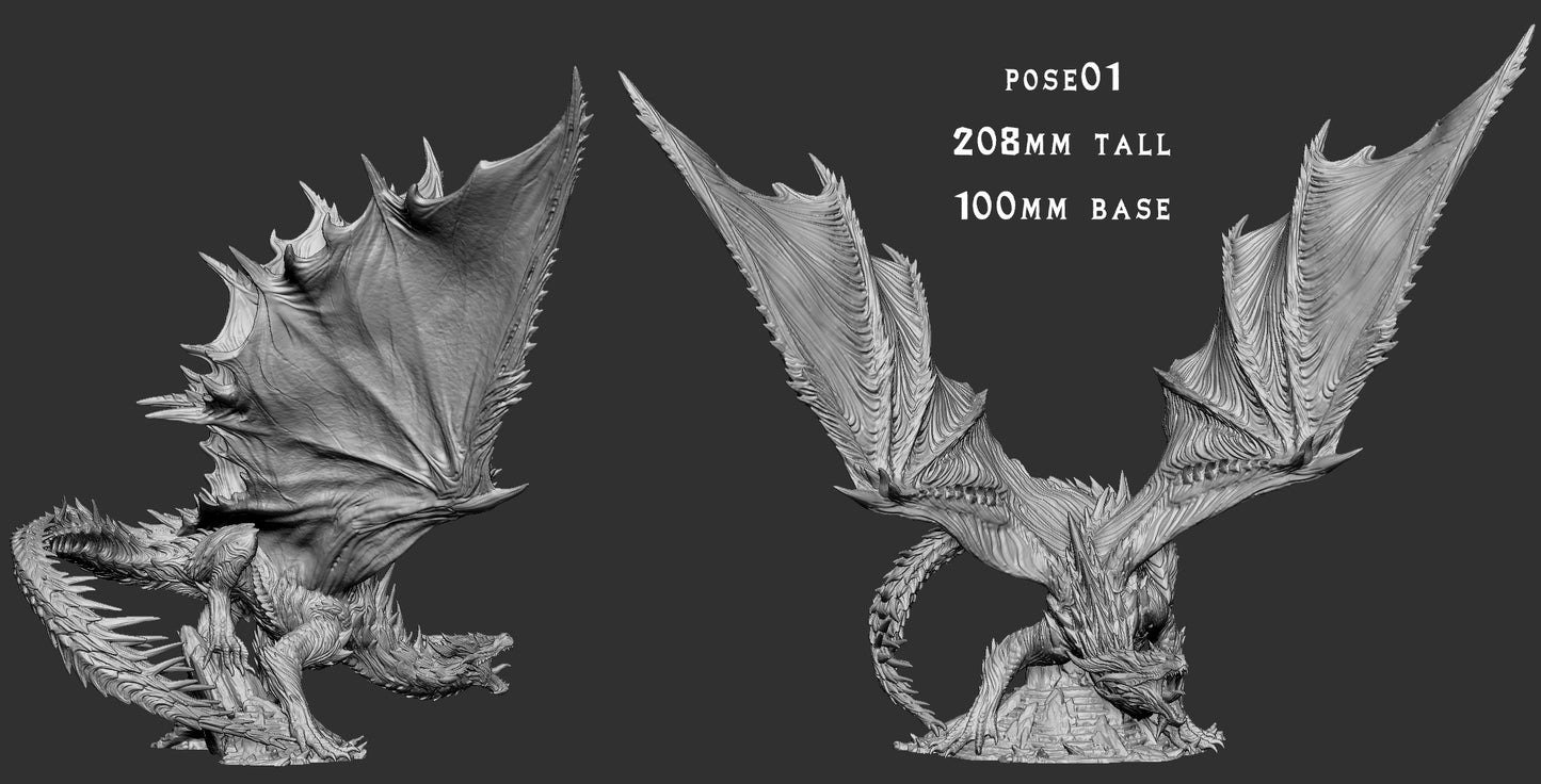 Safi´Jiva Elder Dragon - Pose 1