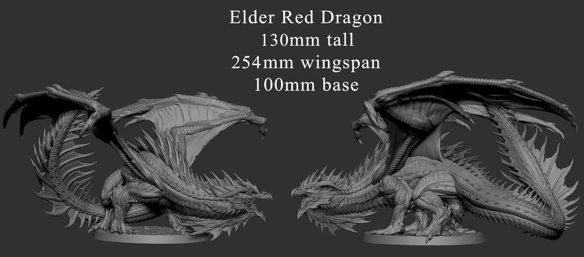 Dragón Rojo Anciano