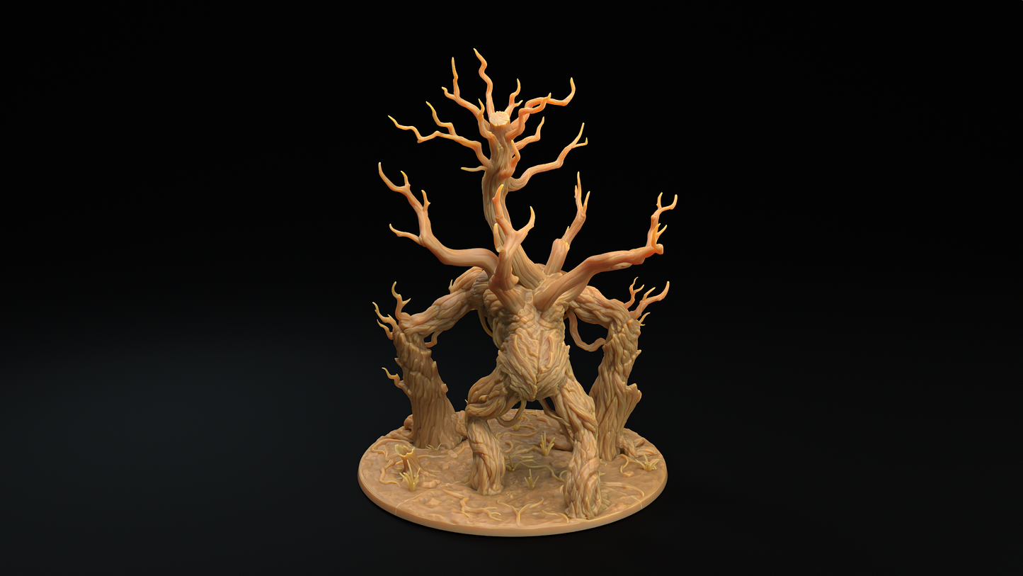 Ent gigante con casa - Arbol viviente