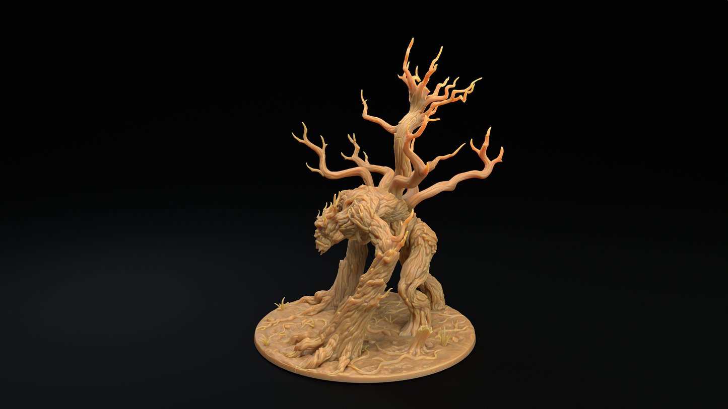 Ent gigante con casa - Arbol viviente