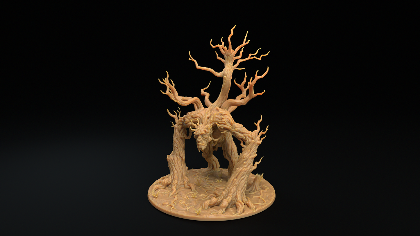 Ent gigante con casa - Arbol viviente