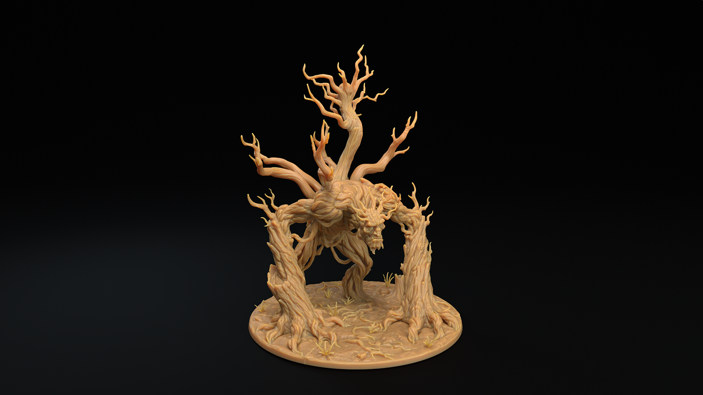 Ent gigante con casa - Arbol viviente