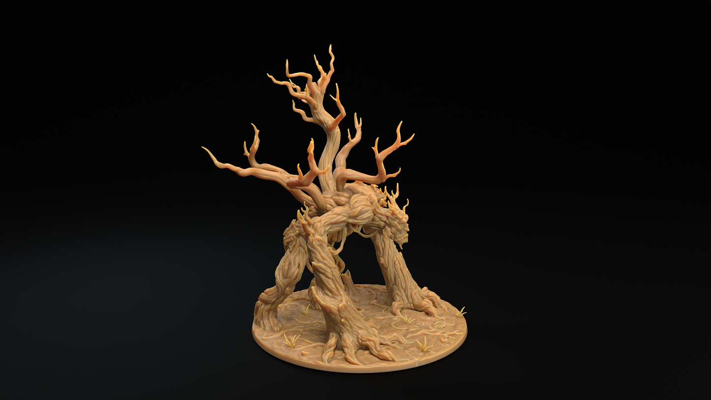 Ent gigante con casa - Arbol viviente