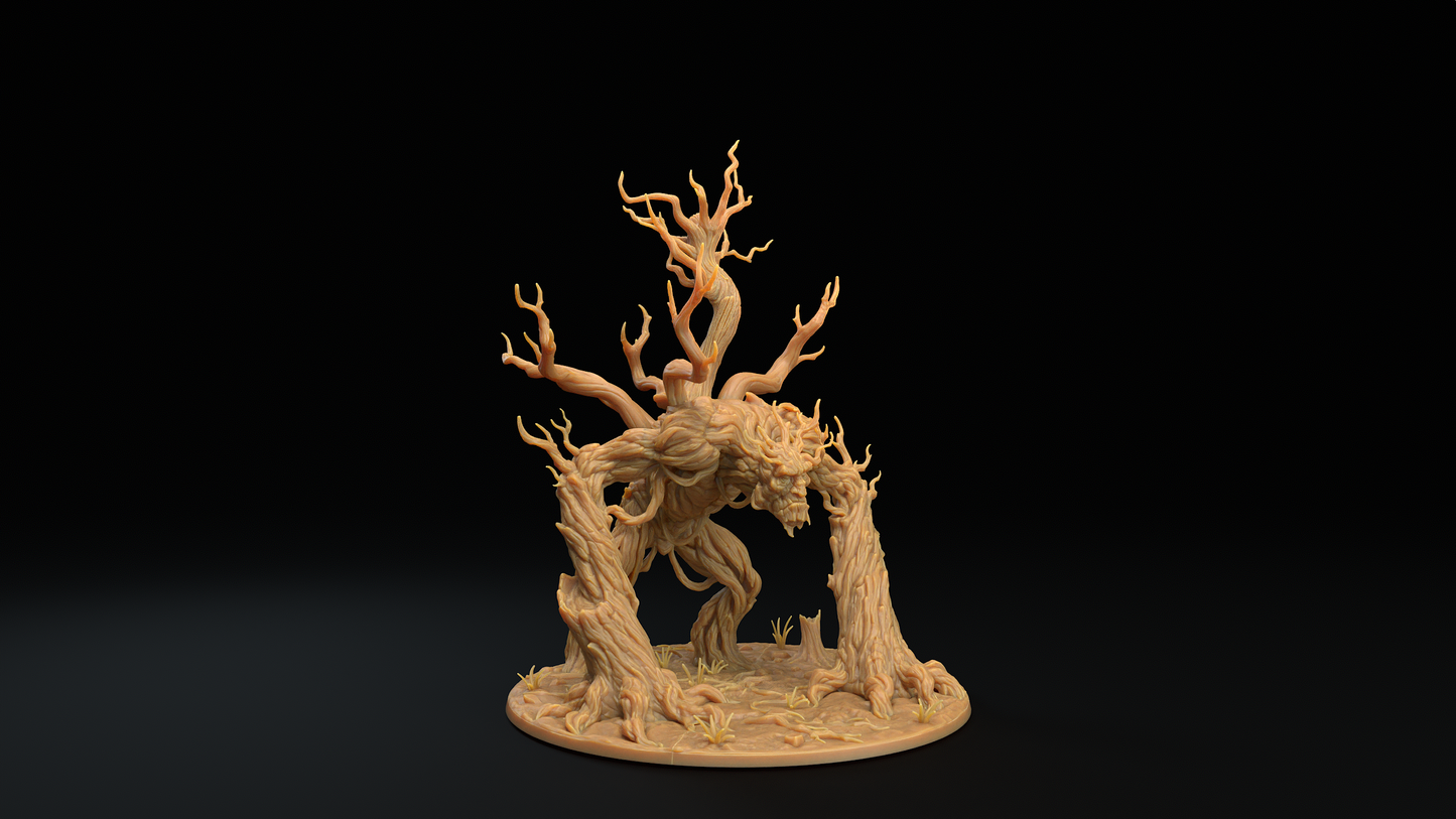 Ent gigante con casa - Arbol viviente