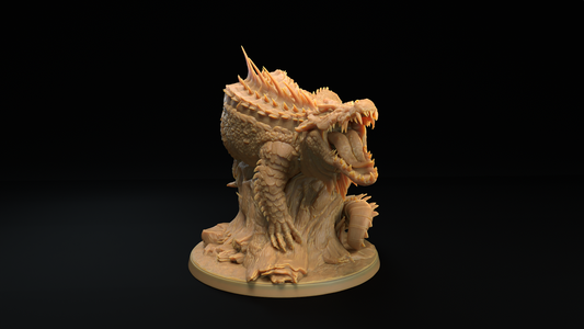 Dragón Cocodrilo - Dragón del Pantano 2