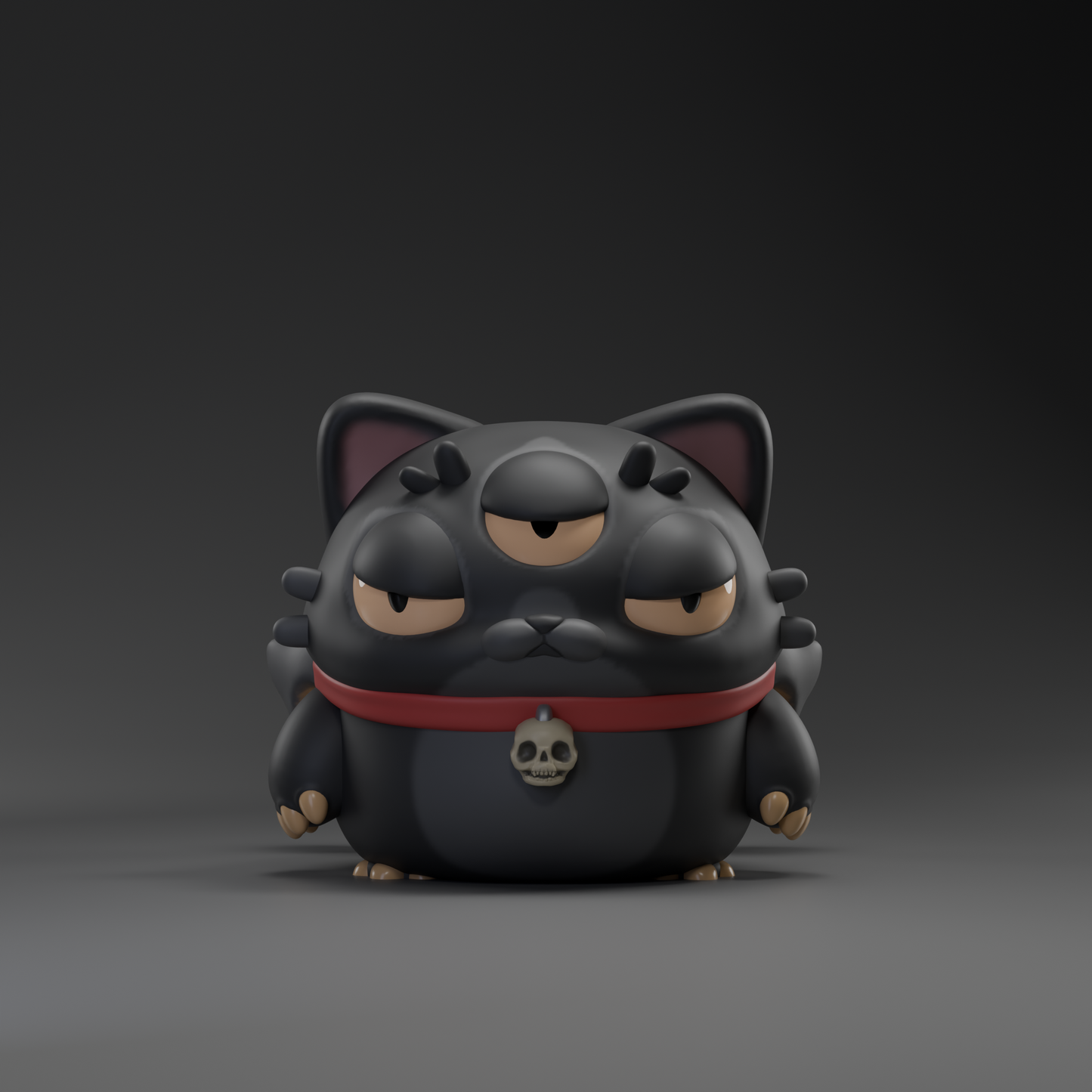 Dark Cat Grumpii