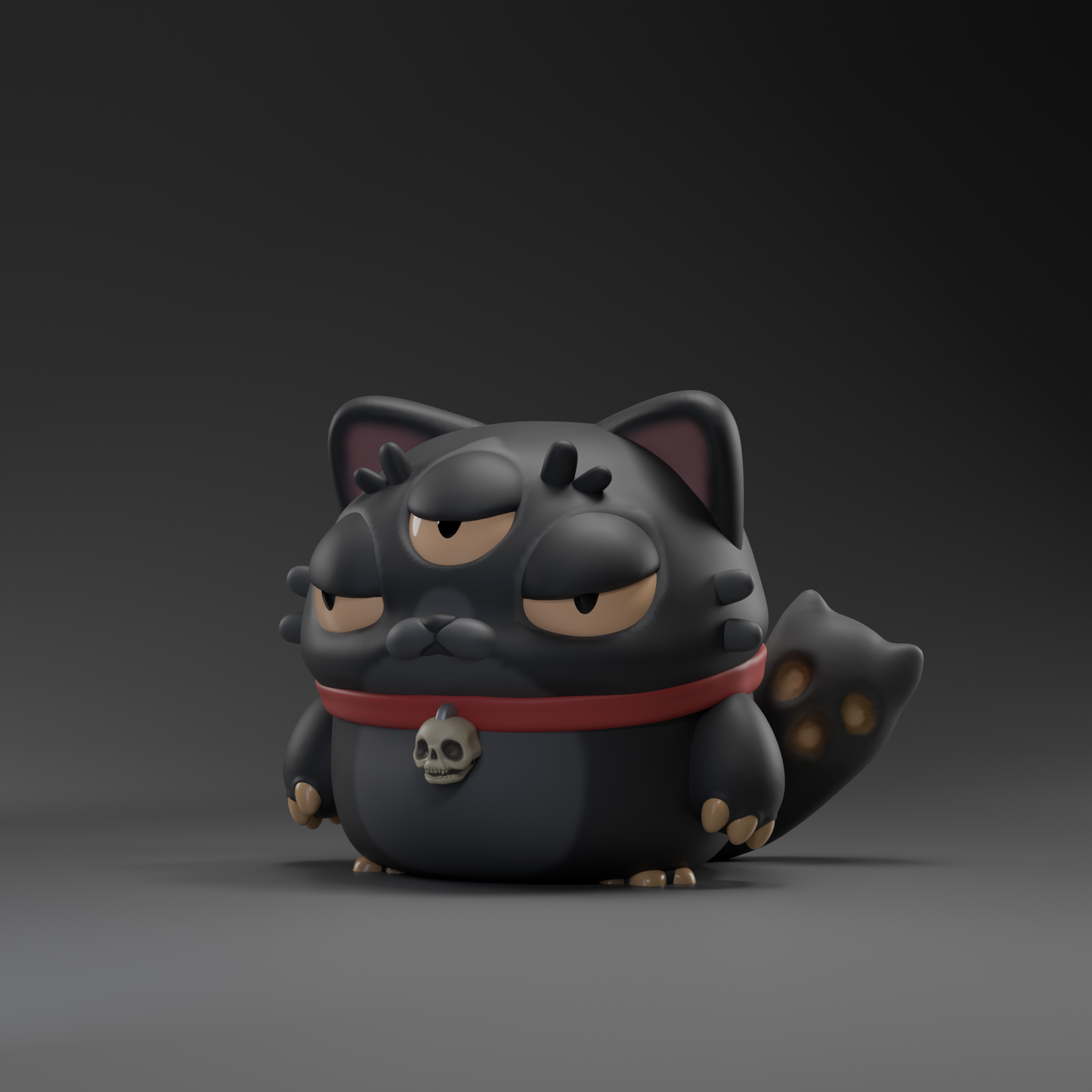 Dark Cat Grumpii