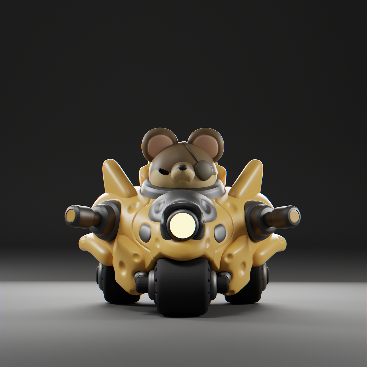 Mouse Cheese M.E.K Grumpii