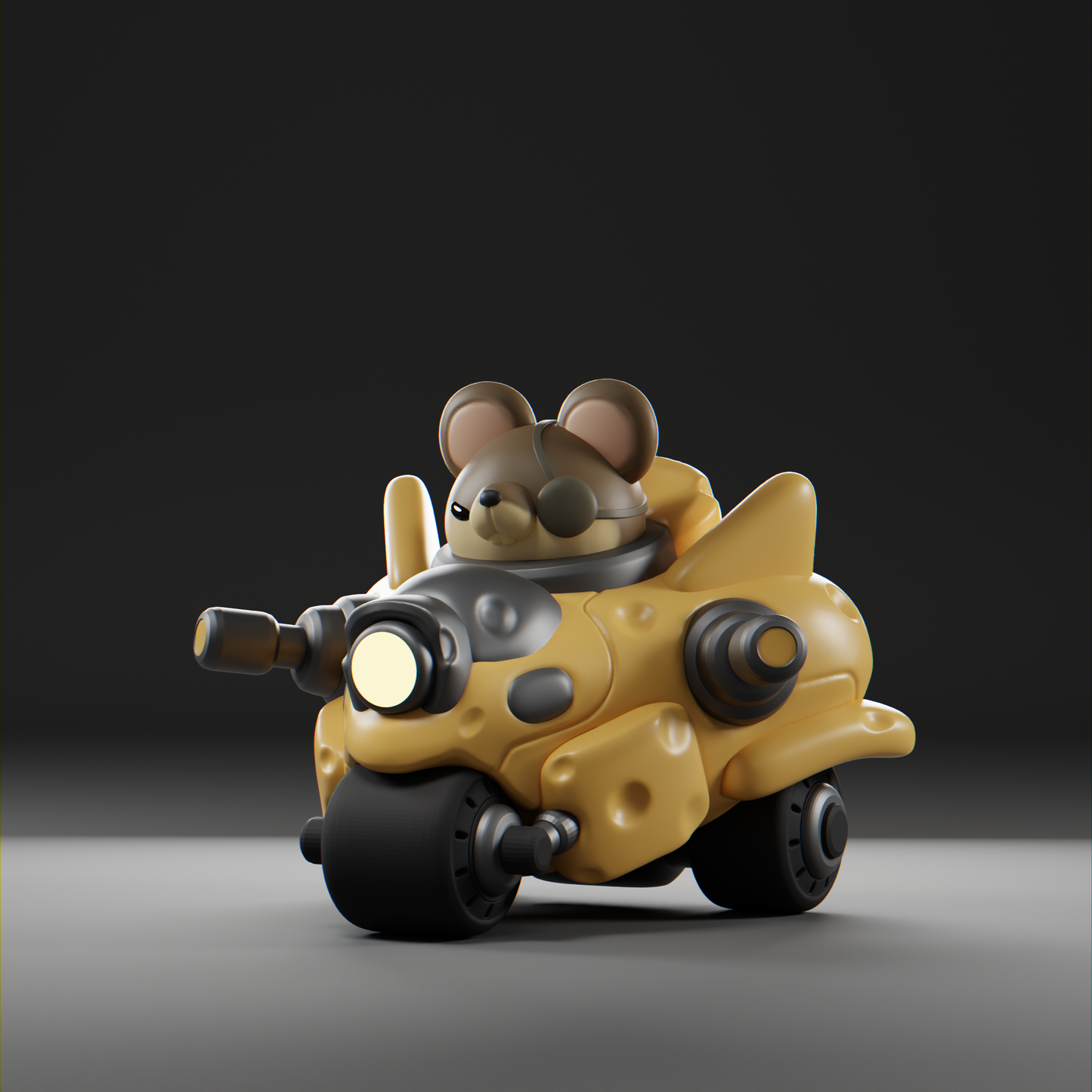 Mouse Cheese M.E.K Grumpii