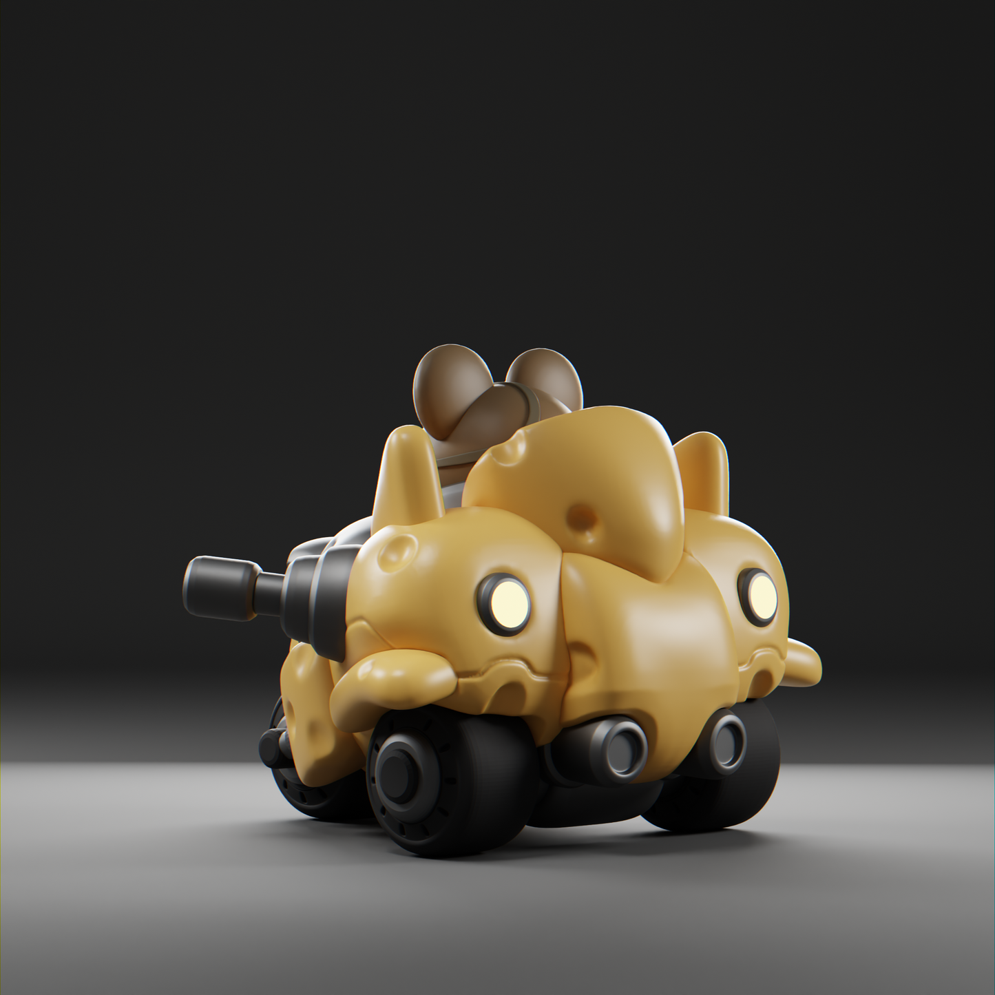 Mouse Cheese M.E.K Grumpii