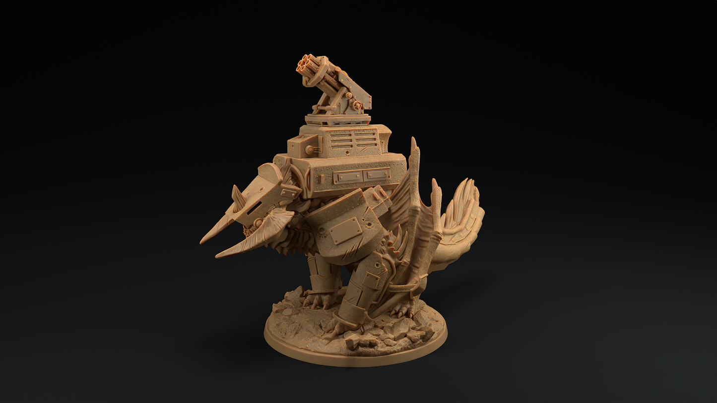 Dragón de asedio con mortero automatico