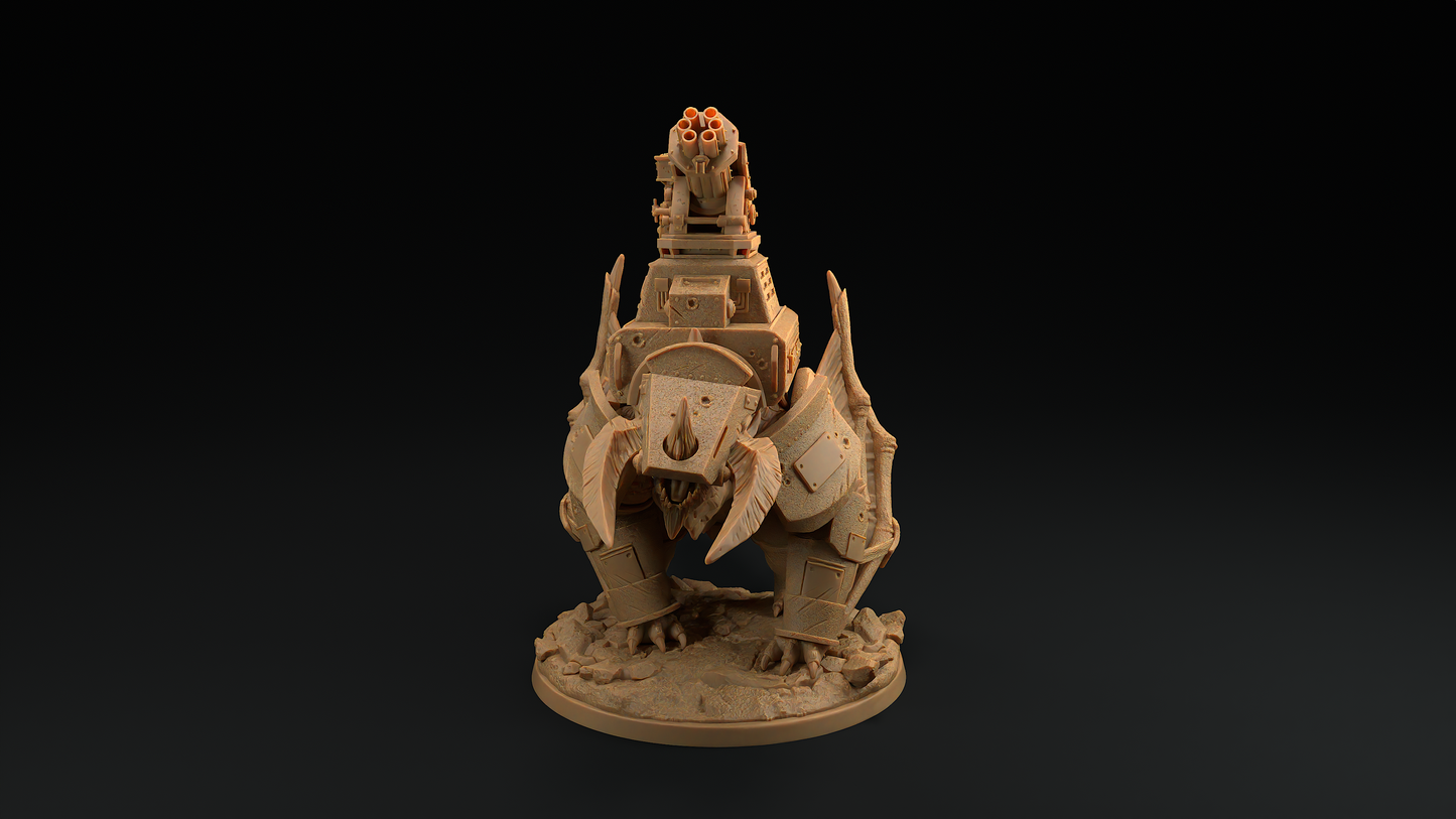 Dragón de asedio con mortero automatico