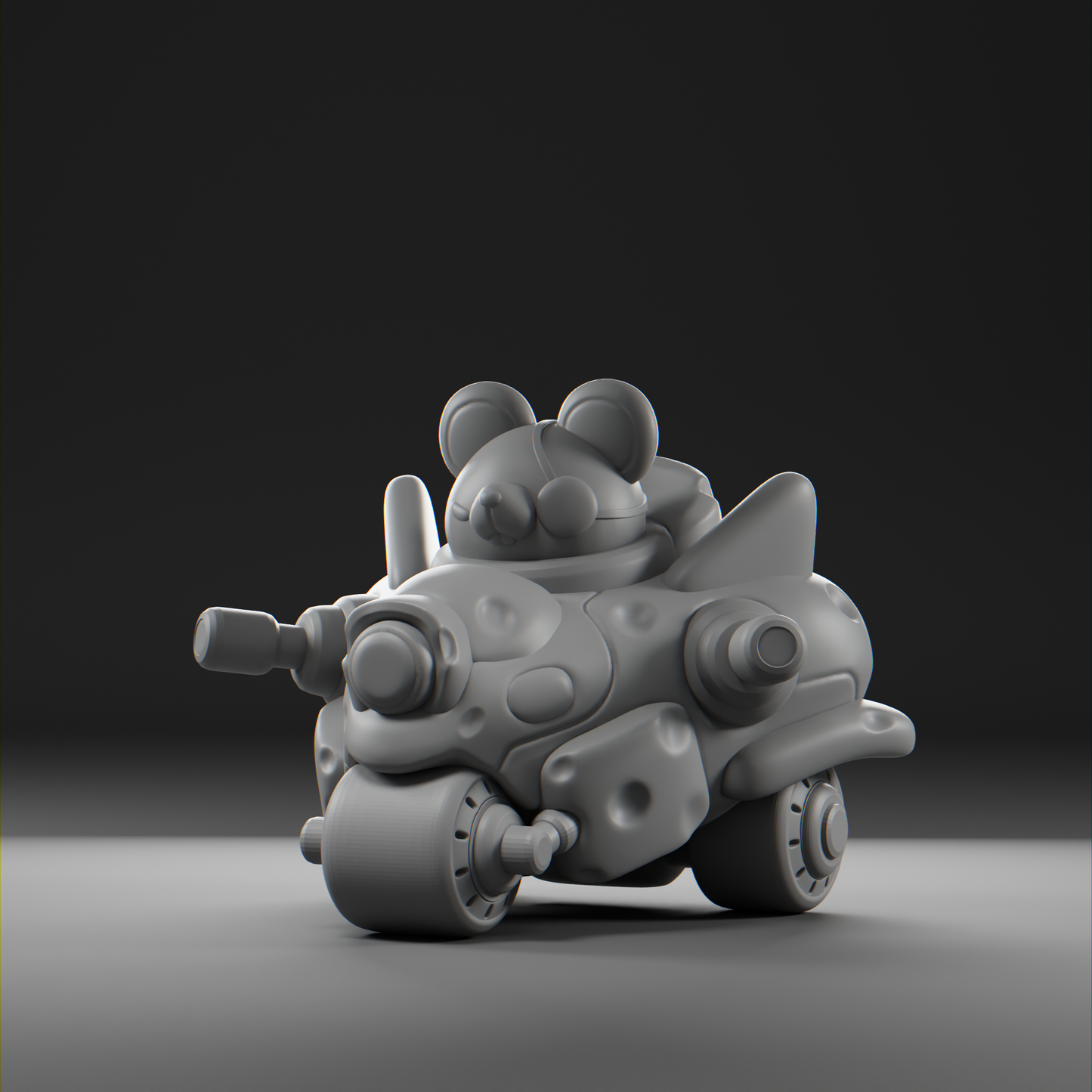Mouse Cheese M.E.K Grumpii