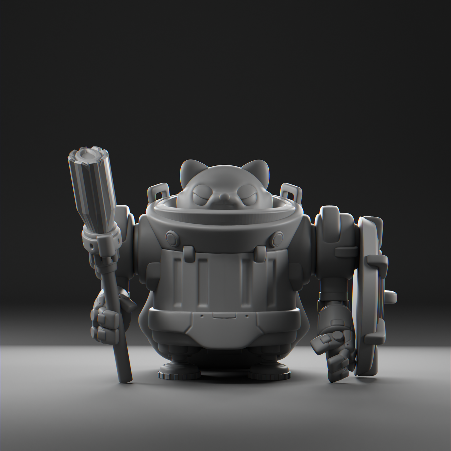 Raccoon Trash M.E.K Grumpii