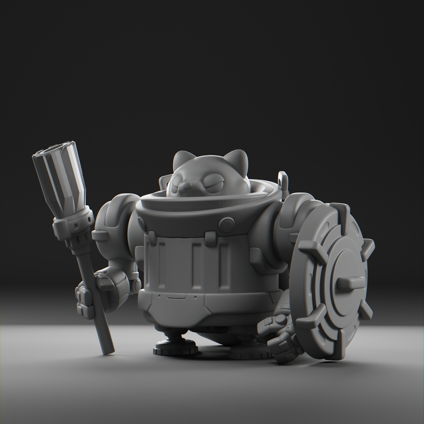Raccoon Trash M.E.K Grumpii