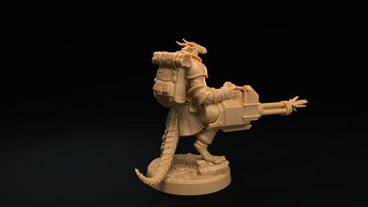 Dragón con Ametralladora