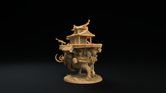 Templo en Jabalí Descomunal