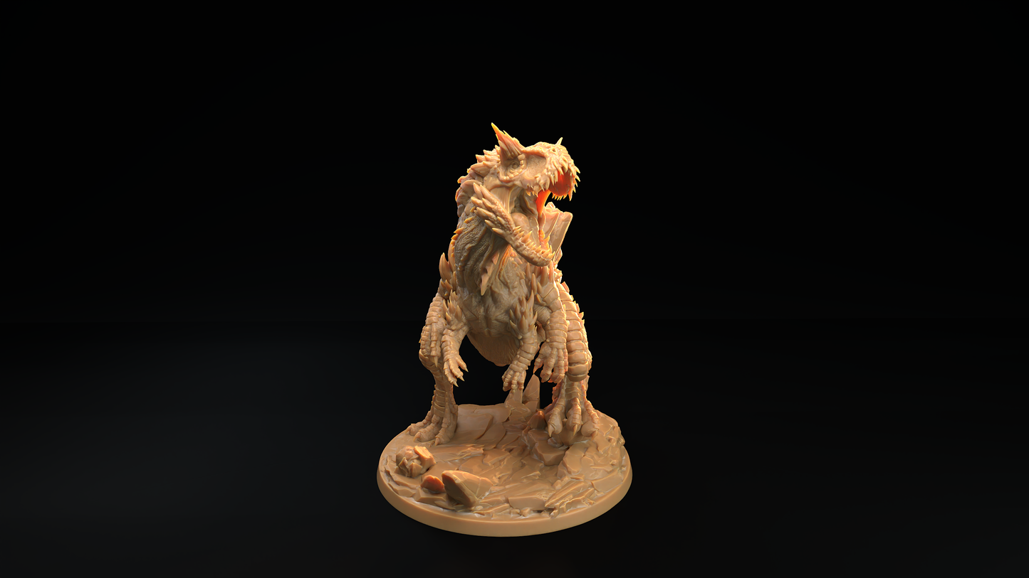 Infernosaurus - Pose alternativa