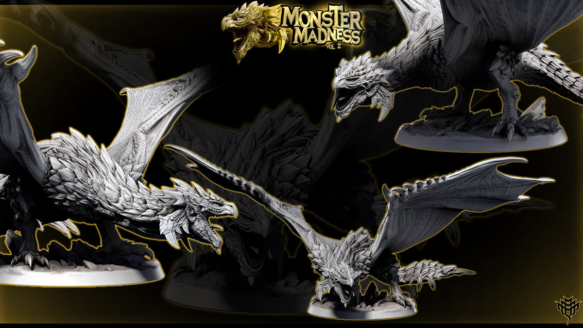 Rathalos - Rathian - Pose 2