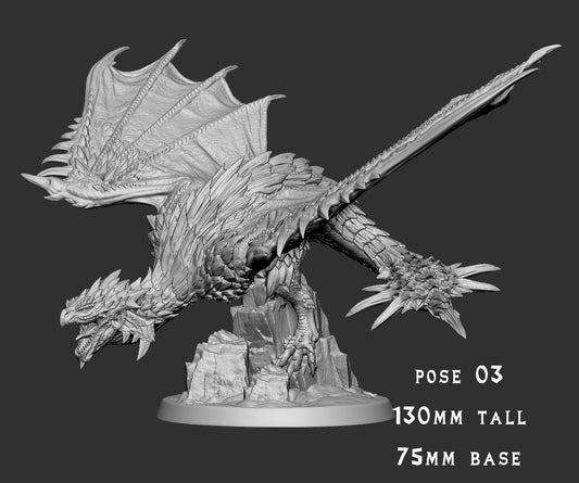 Rathalos - Rathian - Pose 3