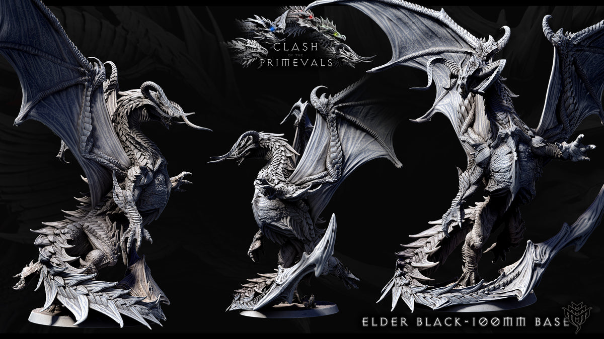 Dragón Negro Anciano 2