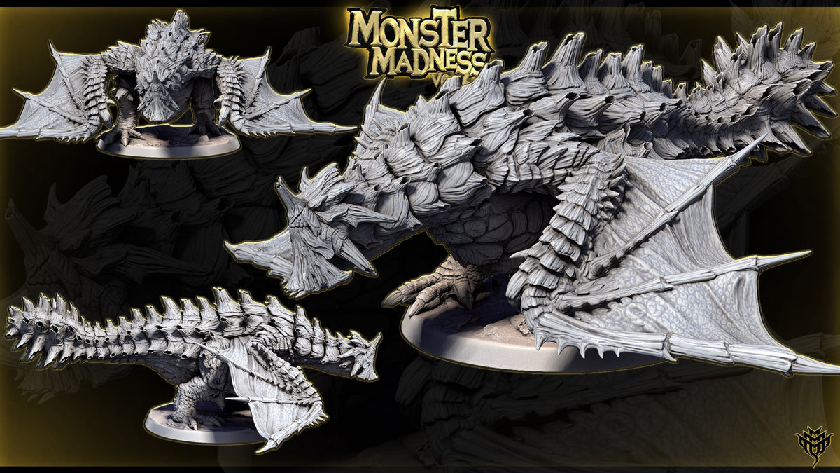 Gravios - Pose 3 Wyvern