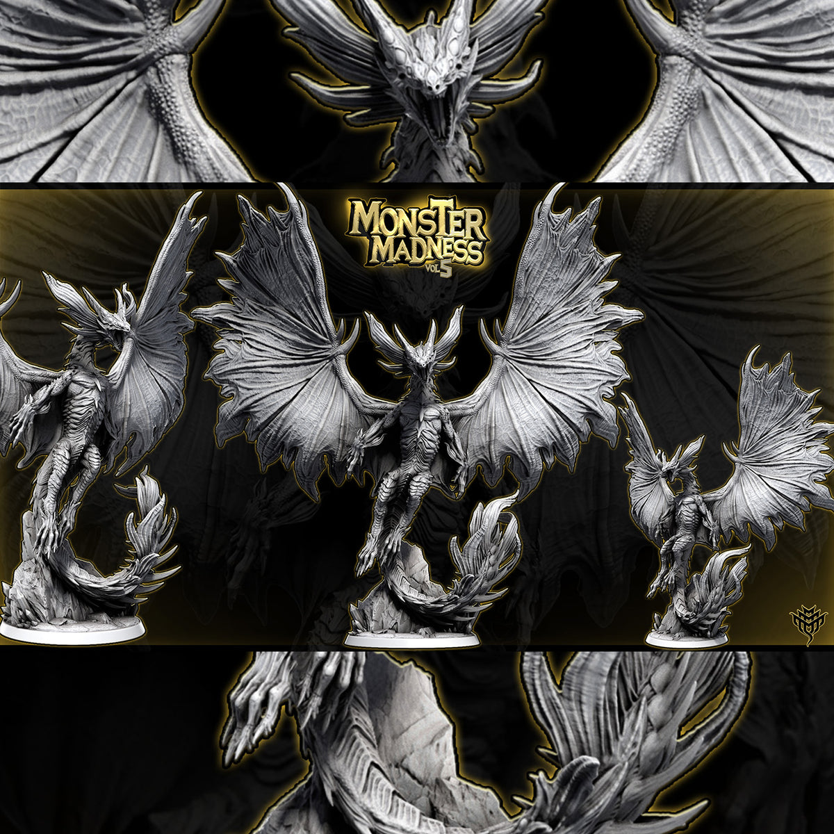 Harlequin Dragon Pose 2