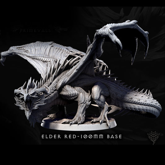 Dragón Rojo Anciano