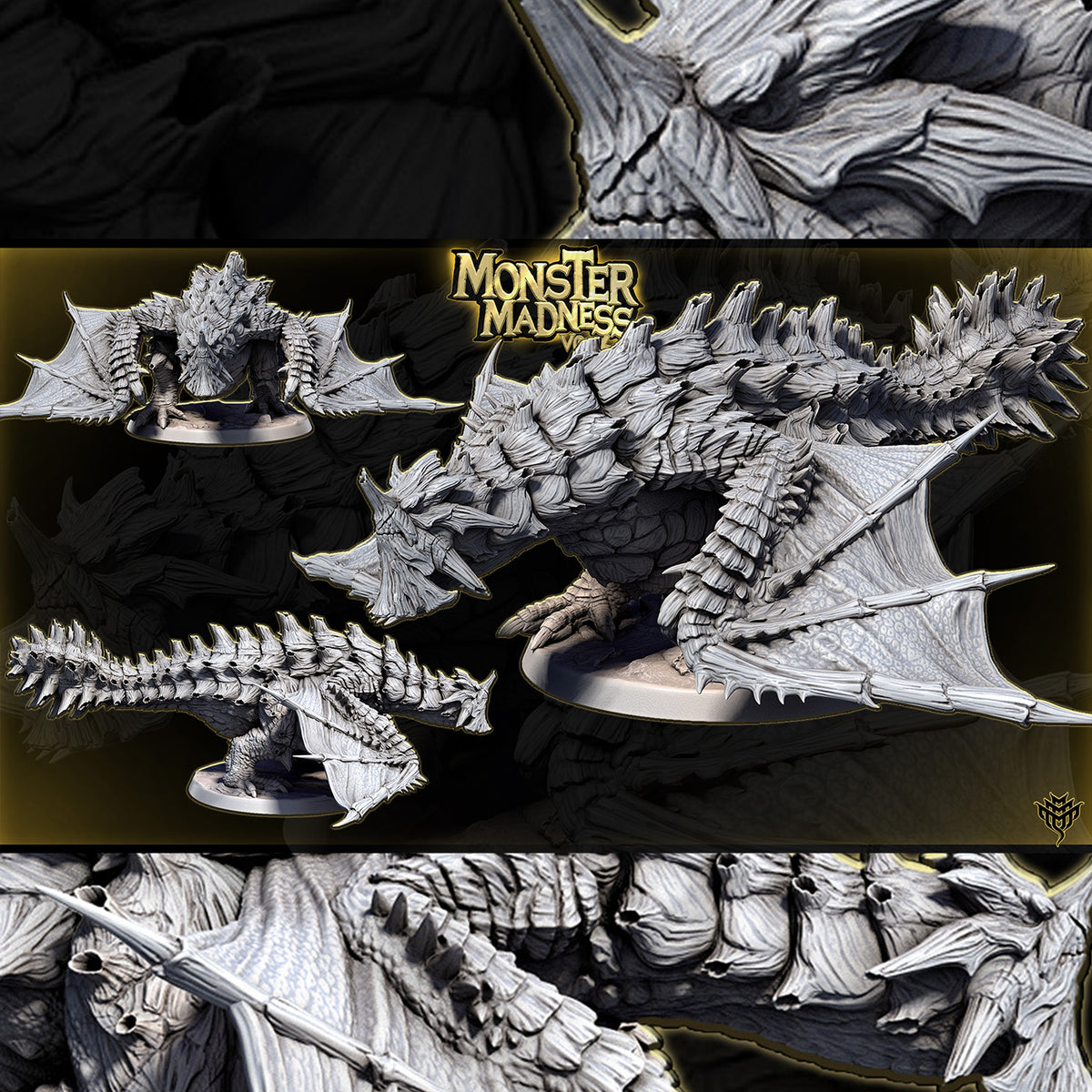 Gravios - Pose 3 Wyvern