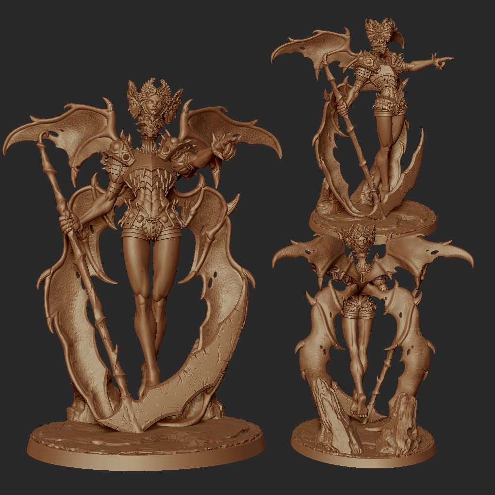 Serafín caído- Angel oscuro - demonio