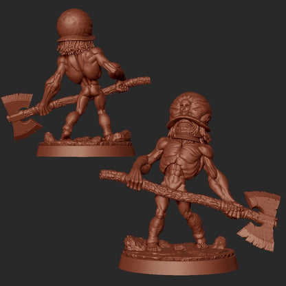 Engendro 2 - Cabeza Jarrón