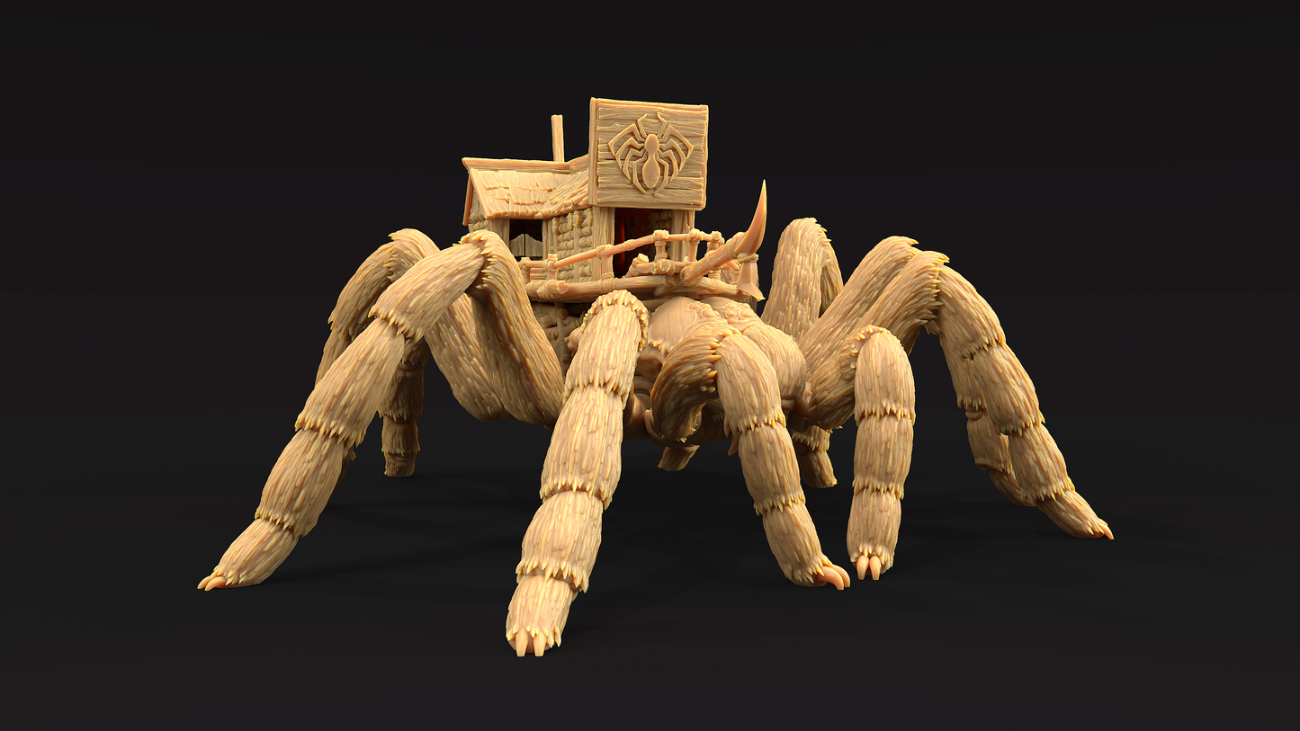 Tarantula Colosal con Edificio