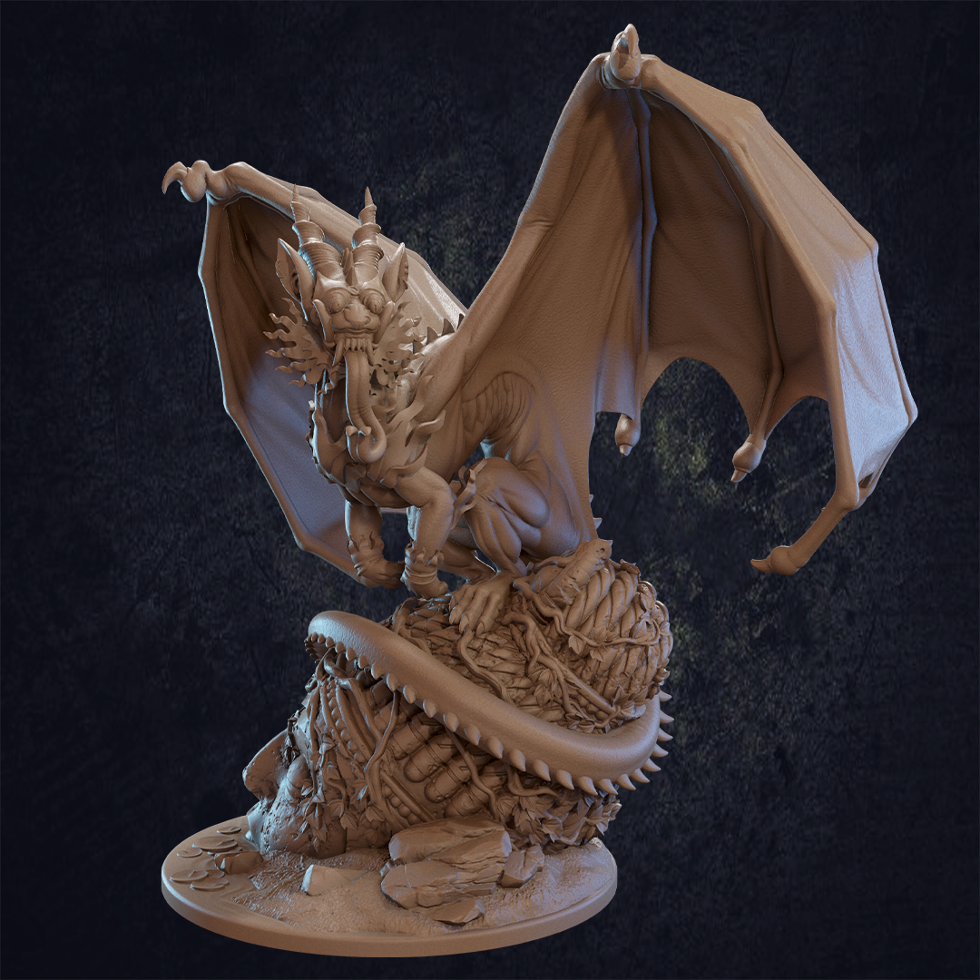Dragón Azteca - Dragón de Dientes Curvos
